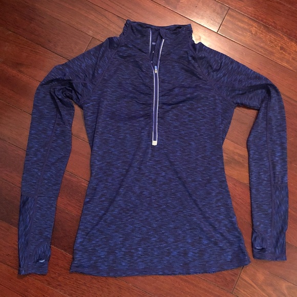 ❗️SOLD❗️Athleta Pop Space Dye half zip pullover - Picture 2 of 6